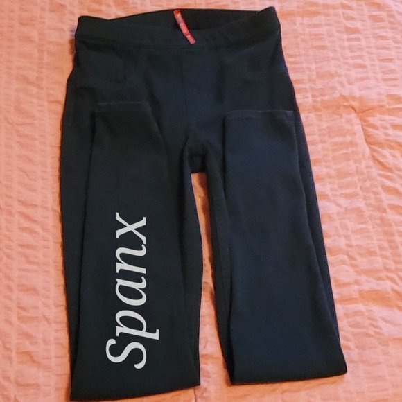 SPANX by Sara Blakely black Jean-ish ankle leggings (jeggings) Sz: S/P - Picture 2 of 8